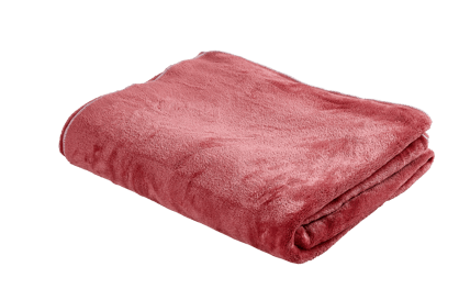 ELODIE Manta rosa oscuro An. 130 x L 160 cm