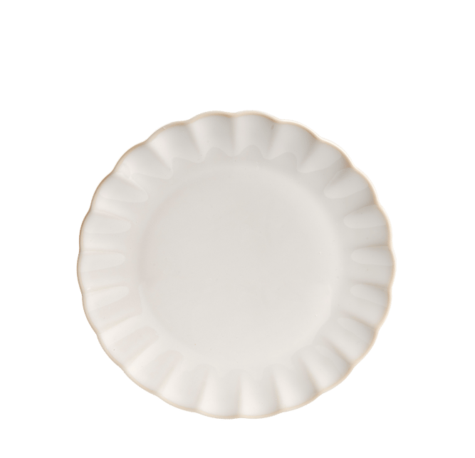 DAHLIA Assiette blanc Ø 21,5 cm