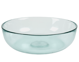 DUNE Bowl transparant H 8,5 cm - Ø 30 cm