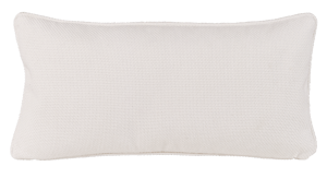 ZOE Coussin blanc Larg. 30 x Long. 60 cm