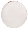 RONDI Cojín colchón blanco A 8 cm - Ø 45 cm