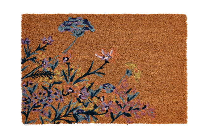 FYNNE Paillasson multicolore Larg. 40 x Long. 60 cm