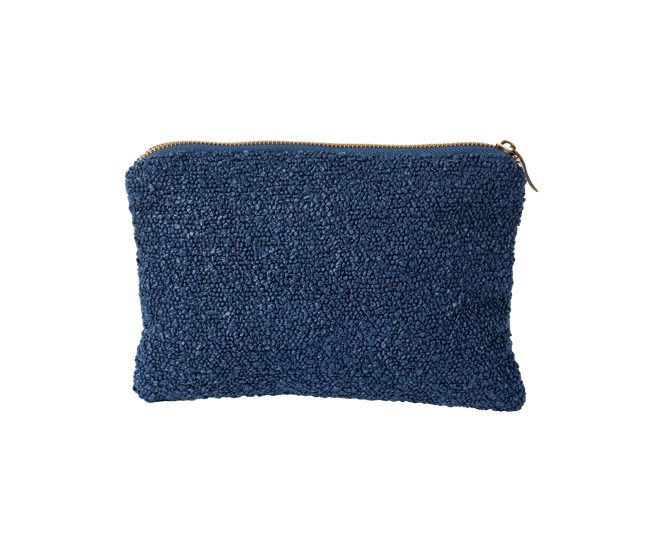 SIERA Trousse blu scuro W 17 x L 23 cm
