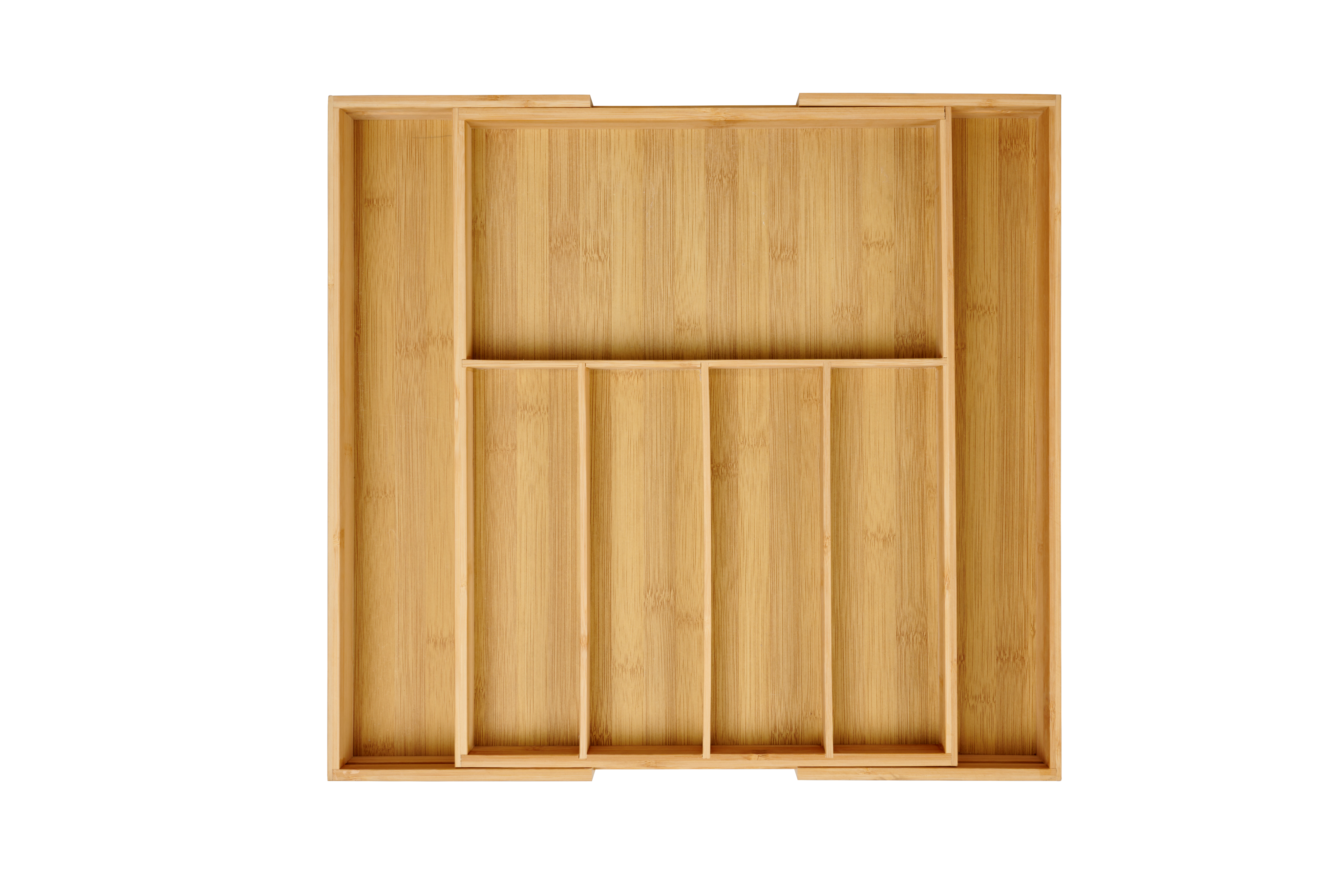 Organizador Cajón Bambú rectangular 32,5x8x5 cm - Casaideas Peru