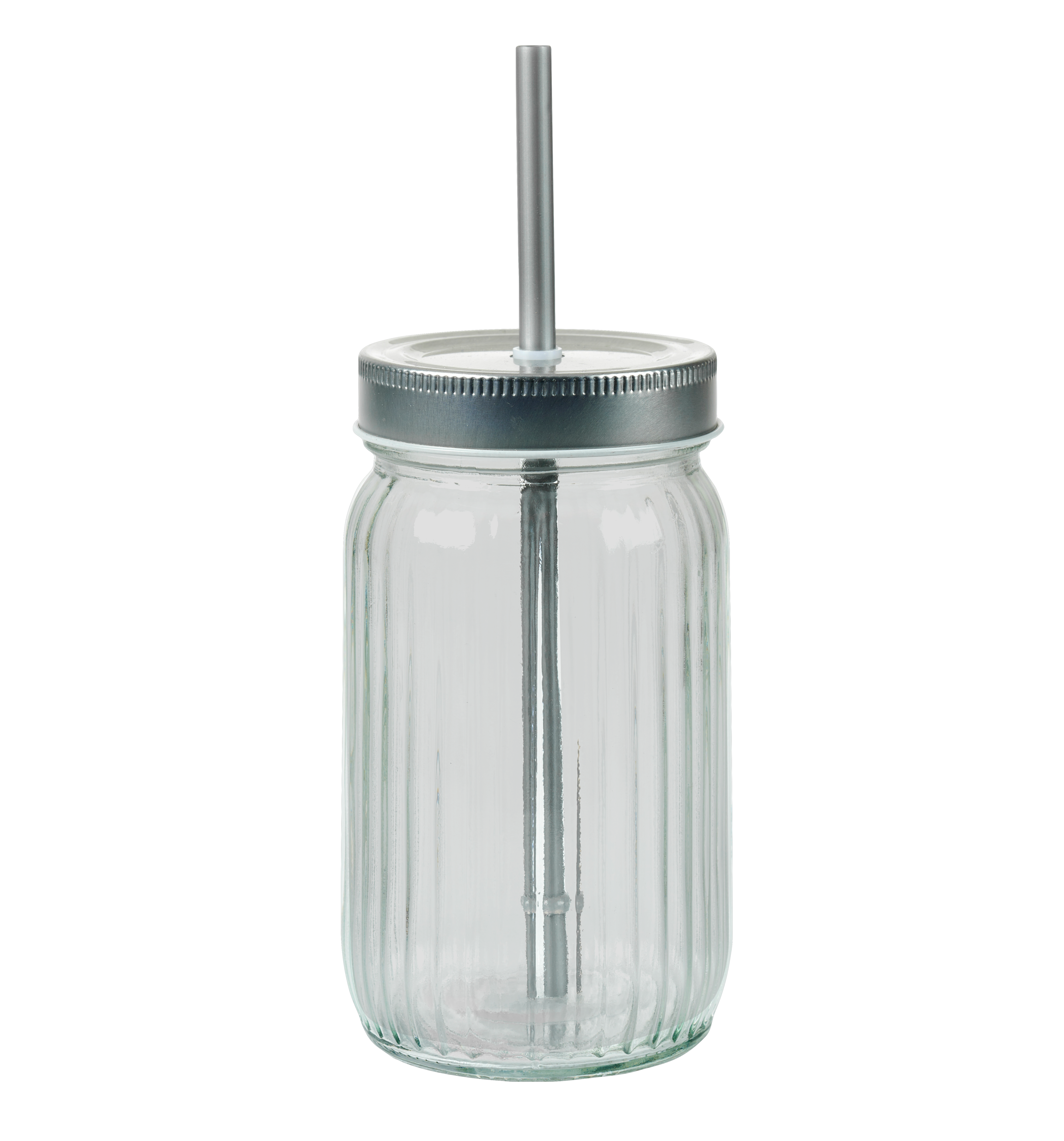 Verre en plastique dur avec couvercle et paille – Sans BPA - Adjus