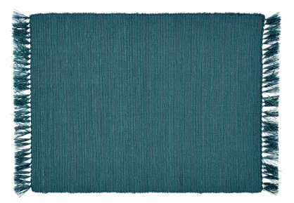 RINA Set de table bleu Larg. 35 x Long. 45 cm