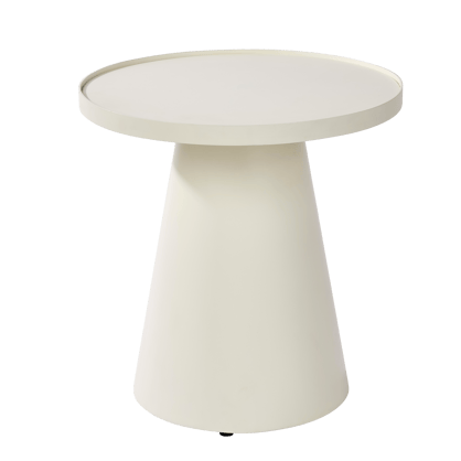 TAYLOR Table d'appoint sable H 45 cm - Ø 42 cm