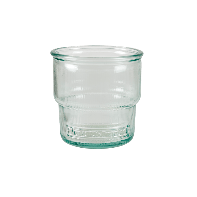 RECY Glas transparant H 8,5 cm - Ø 8,5 cm