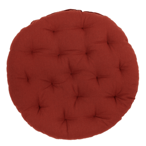 ALDA Almofada de assento vermelho Ø 40 cm