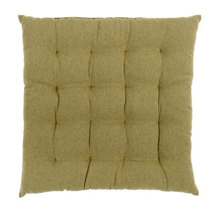 ALIDA Almofada de assento verde W 40 x L 40 cm
