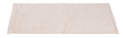 RECYCLE Tapis de bain 50x80 crème Larg. 50 x Long. 80 cm