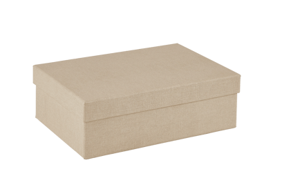 BIGSO Caja de almacenaje natural A 9,5 x An. 29 x P 20 cm