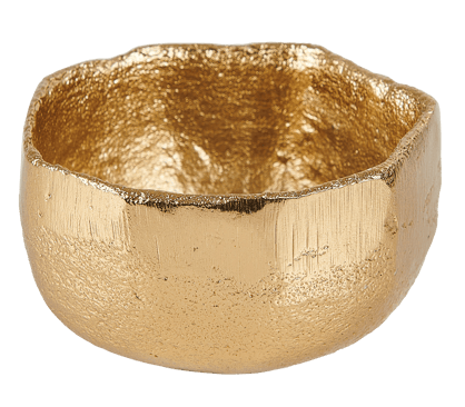 ERBA Support bougie chauffe-plat doré H 3,5 cm - Ø 6 cm