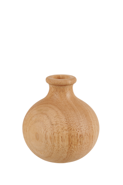 RUBBERWOOD Dekorative Vase H 10 cm - Ø 9,5 cm