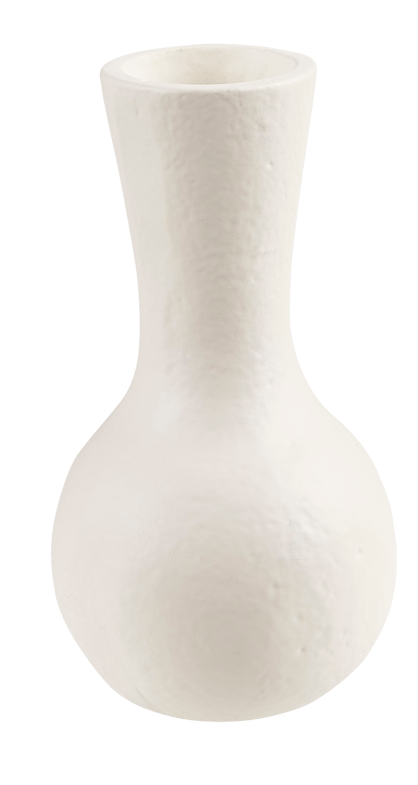 CORDOBA Florero crema A 12 x L 6 cm - Ø 6 cm