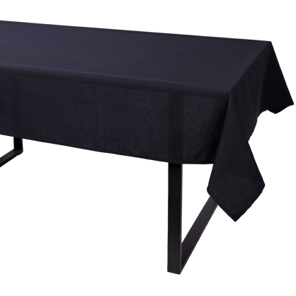 UNILINE Mantel negro An. 150 x L 300 cm