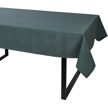 UNILINE Toalha de mesa verde escuro W 150 x L 300 cm
