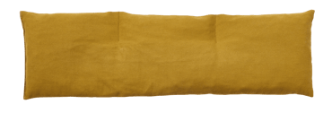 CERISE Almofada de caroços cereja comprido amarelo W 15 x L 55 cm