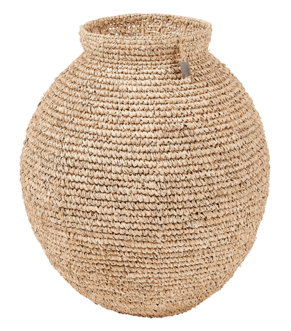 AFRIKA Vase naturel H 53 cm - Ø 45 cm