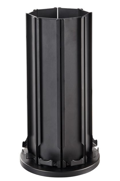ROTATE Porte-capsules noir H 26 cm - Ø 14 cm