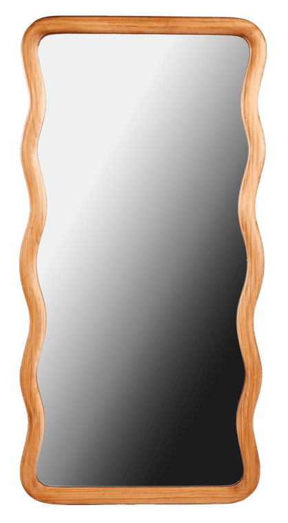 FLOWY Specchio naturale W 50 x L 100 cm
