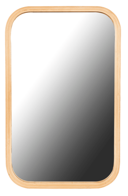 KYOTO Miroir naturel Larg. 33,5 x Long. 54,5 x P 1,5 cm
