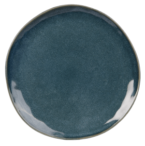 EARTH CLOUD Assiette plate bleu Ø 28 cm