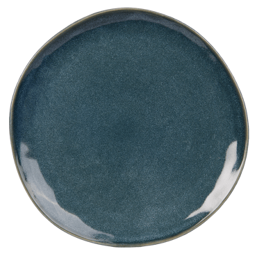 EARTH CLOUD Assiette plate bleu Ø 28 cm