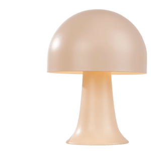 NOELIES Lámpara de mesa crema A 20 cm - Ø 15 cm