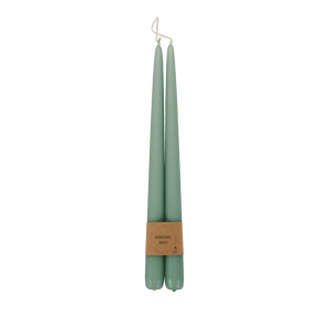 DUO conjunto de 2 vela turquesa L 30 cm - Ø 2,2 cm
