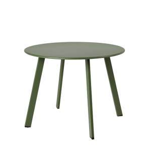 NURIO Lounge tafel kaki H 46 cm - Ø 60 cm