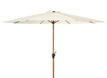 KAYU Parasol beige H 240 cm - Ø 294 cm