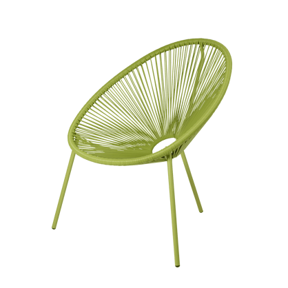 ACAPULCO Lounge stoel lime H 82 x B 75 x D 69 cm