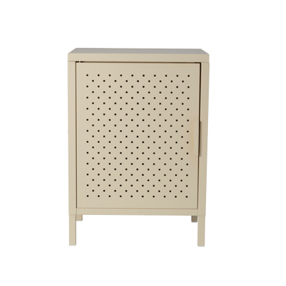 LASSE Table de chevet sable H 57 x Larg. 40 x P 35 cm