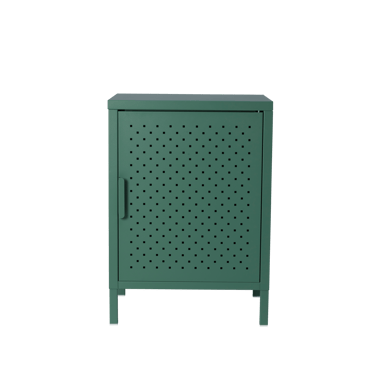 LASSE  Table de chevet vert H 57 x Larg. 40 x P 35 cm