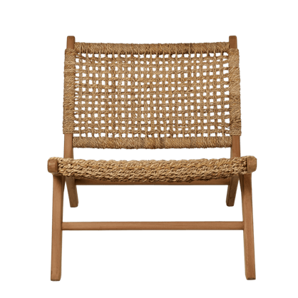 MADURA Lounge stoel naturel H 71 x B 65 x D 81 cm
