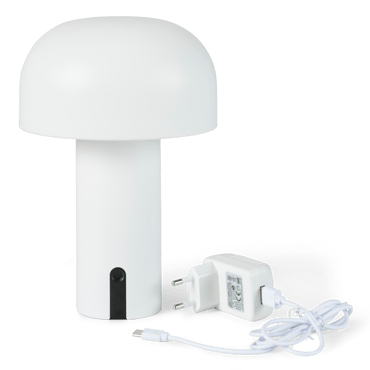 POWA LED-Lampe Outdoor Weiss H 20 cm - Ø 15 cm