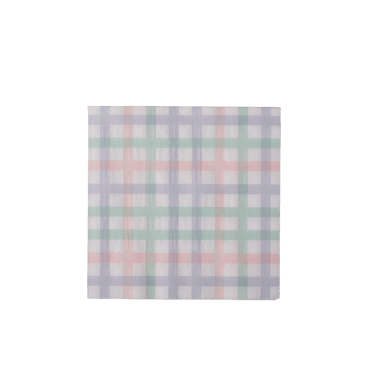 MELTY Paquete de 20 servilletas multicolor An. 33 x L 33 cm